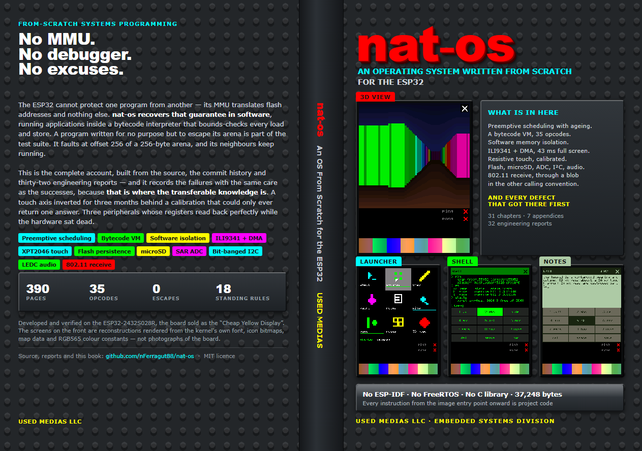 NatOS KDP cover proof